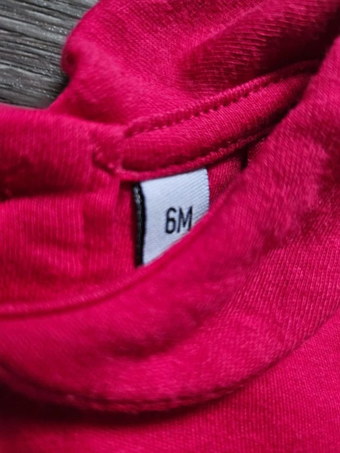 Lot de 4 tee-shirts manches longues fille taille 6 mois - photo numéro 3