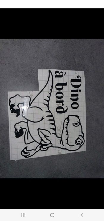 Stickers dinosaure