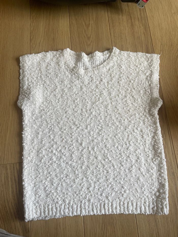 T shirt blanc taille S