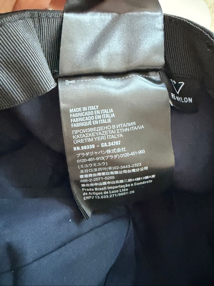 Casquette Prada Black - photo numéro 9
