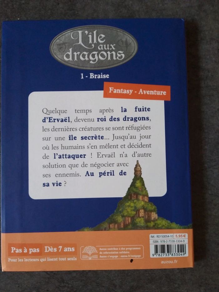 Lot livre l'île aux dragons - photo numéro 3
