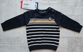 Pull neuf terre de marins 9 mois