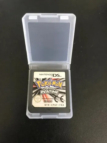 AUTHENTIQUE Pokémon version Platine pour Nintendo DS