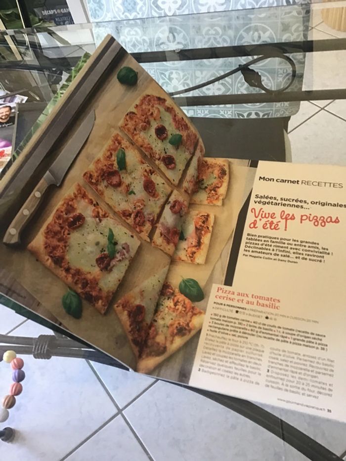 Livre de cuisine gourmand les pizzas à l’heure d’été - photo numéro 2