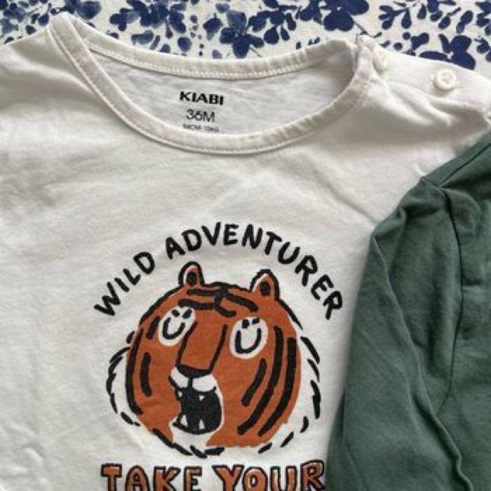 Lot de 2 t-shirt manches longues Kiabi - photo numéro 5