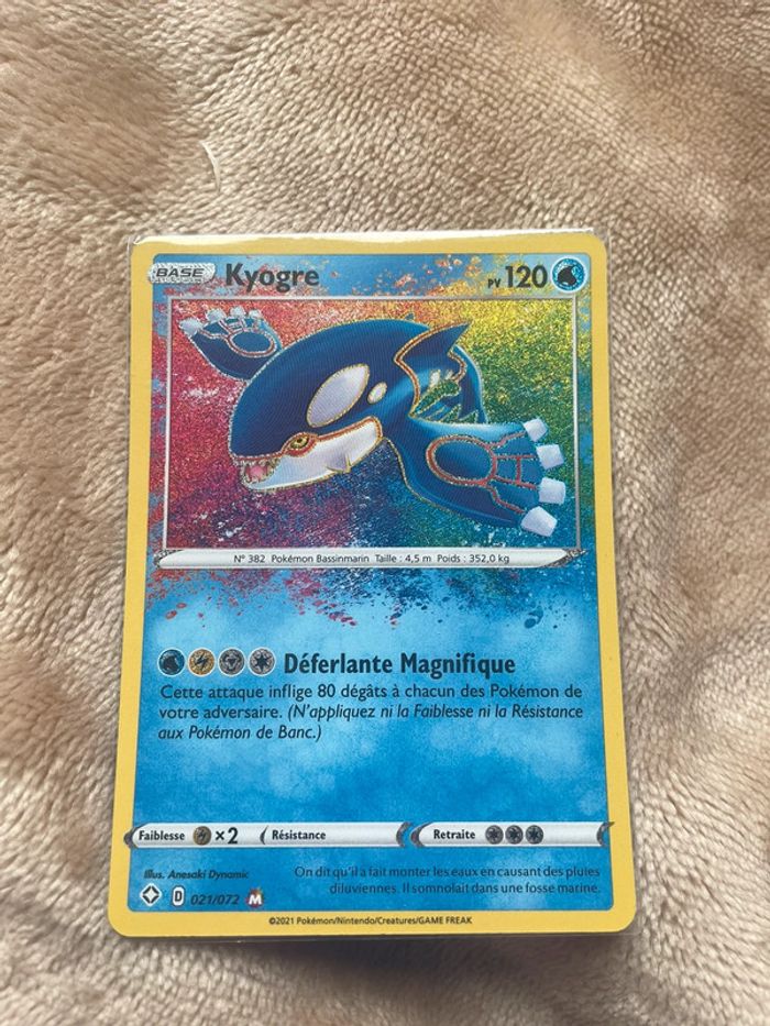 Carte Pokemon Amazing - photo numéro 2