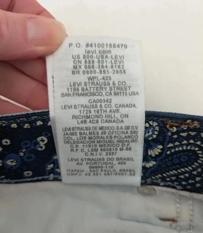 Jean Levi's - Perfect Waist 525 straight leg - taille 38 - photo numéro 7