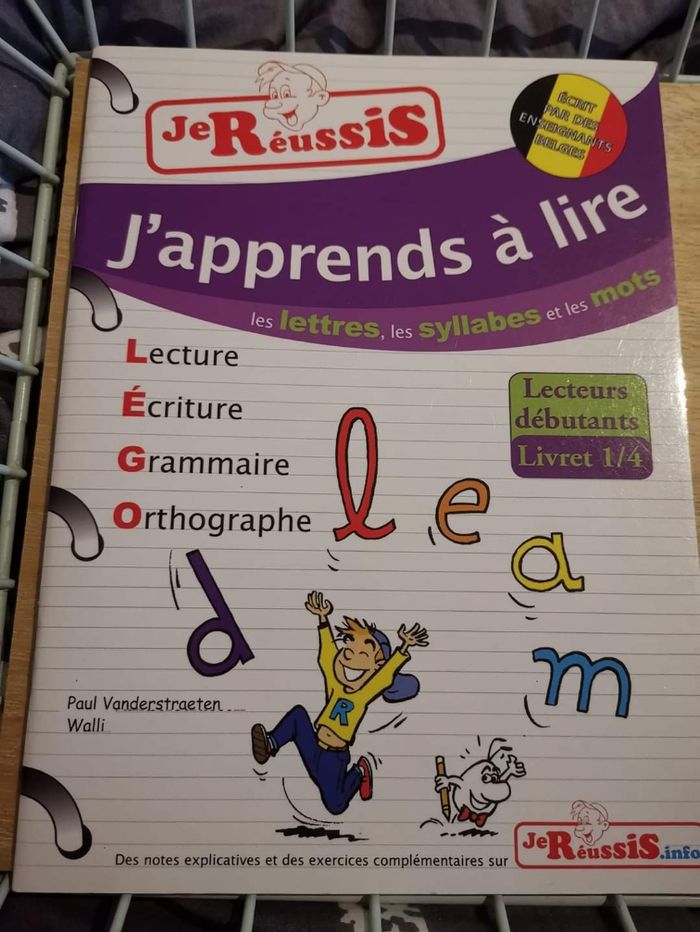 J'apprends à lire
