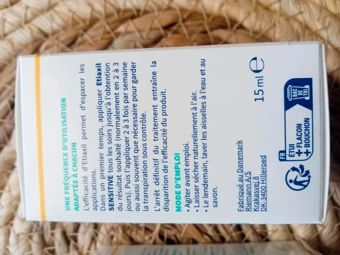 Etiaxil détranspirant aisselles peaux sensibles x - photo numéro 3