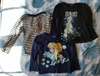 Lot t-shirts ML 6 ans 