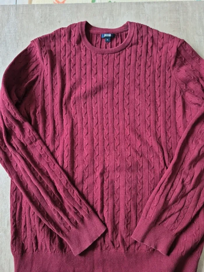 Pull bordeaux