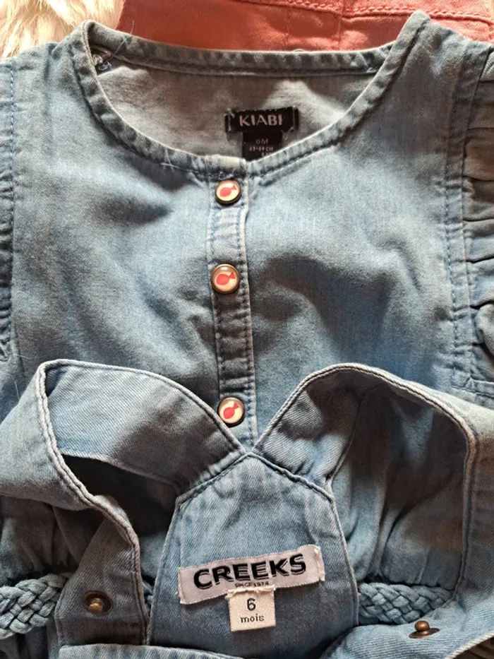 Lot de 4 robes en jeans - photo numéro 7
