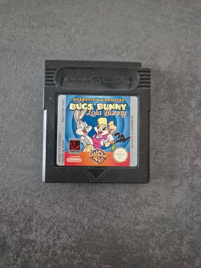 Bugs bunny et lola bunny game boy color