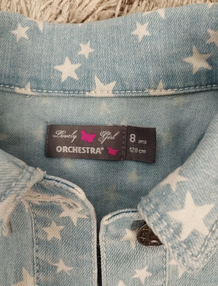 Veste en jean étoiles - photo numéro 5