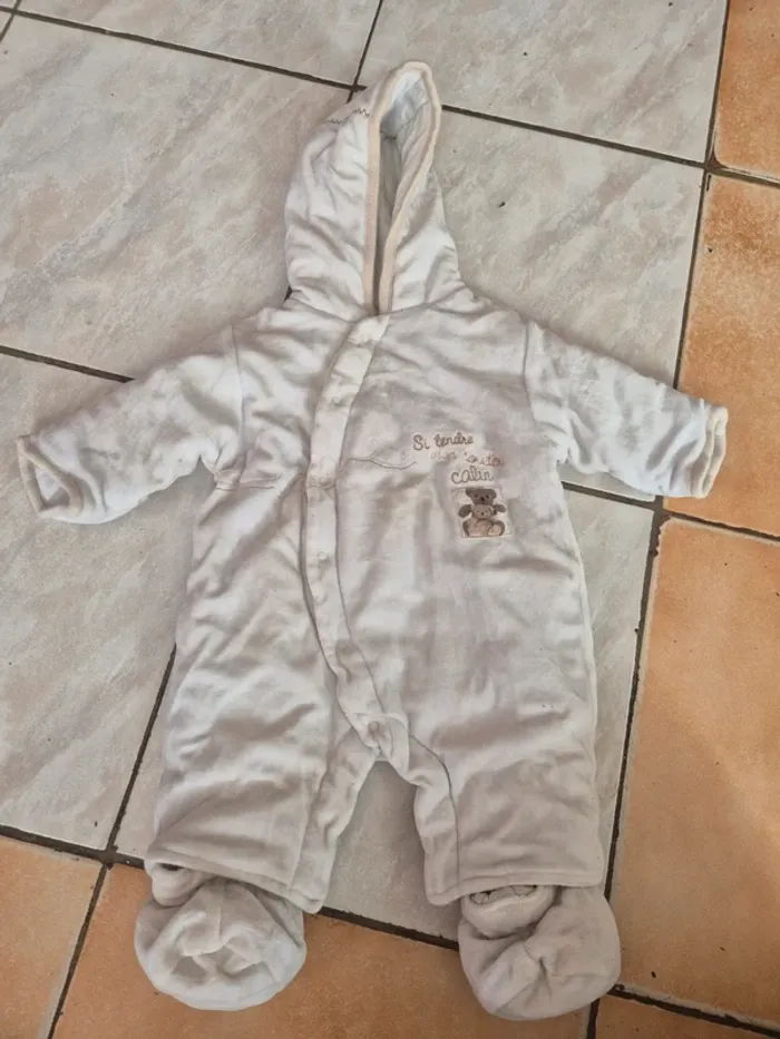 Lot n°1 vêtements bébé garçon 1 mois - photo numéro 8