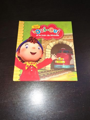 Livre oui oui et le train de miniville