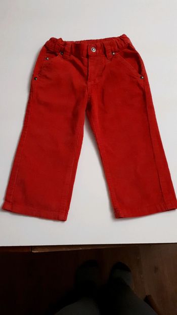 *Pantalon rouge 2 ans