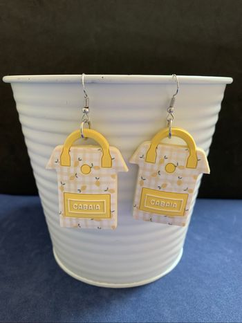 Boucles d’oreilles sac Cabaïa