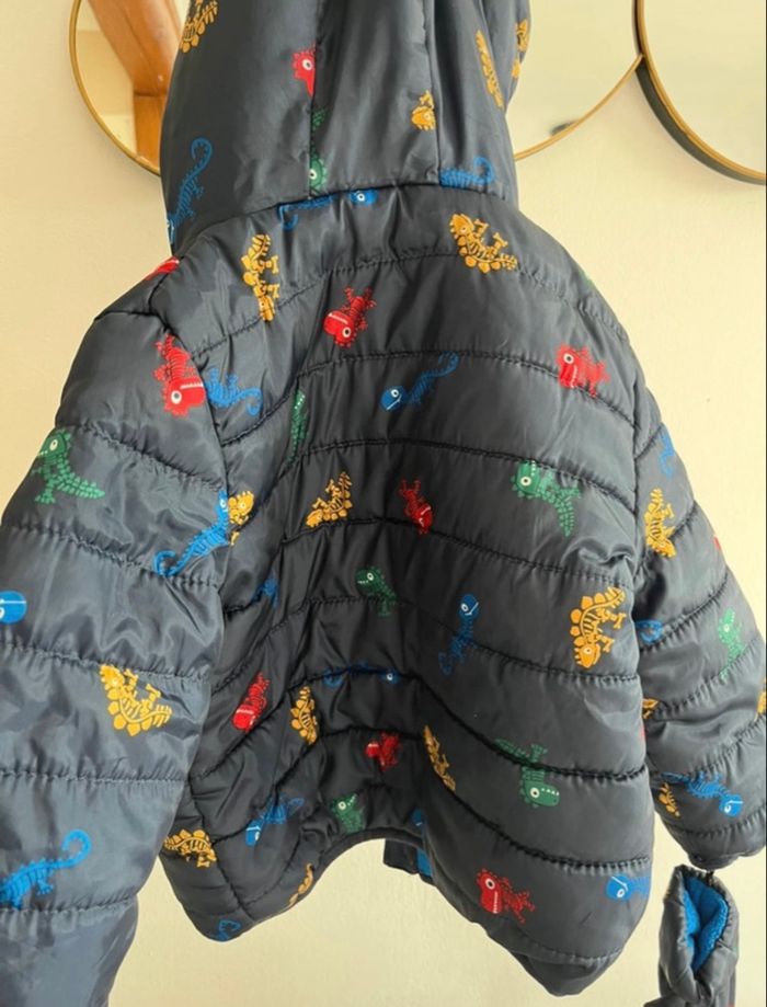 Doudoune bebe dinosaure 12 mois (74cm) - photo numéro 2