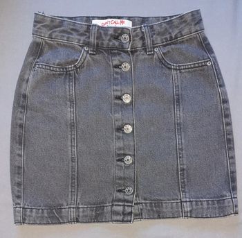 Jupe courte en jean 12 ans