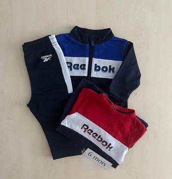 Joggings bébé garçon-reebok- taille 6 mois 