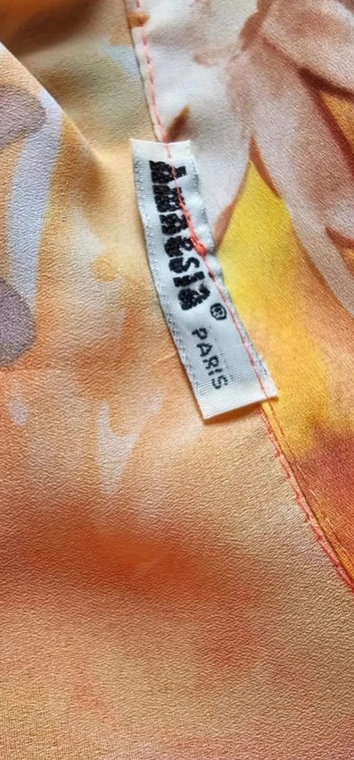 Chemise vintage motif fleuri fluide - photo numéro 4
