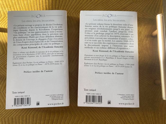 La vie politique en France 1789 à 1879 René Rémond - photo numéro 2
