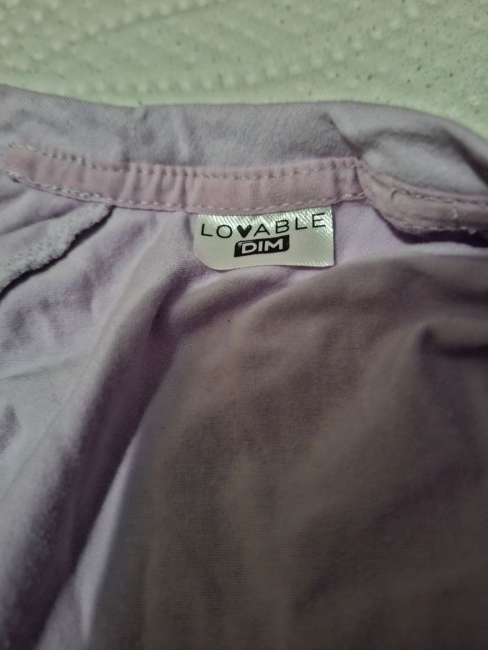 Pyjama violet DIM 18 mois (84cm) - photo numéro 6