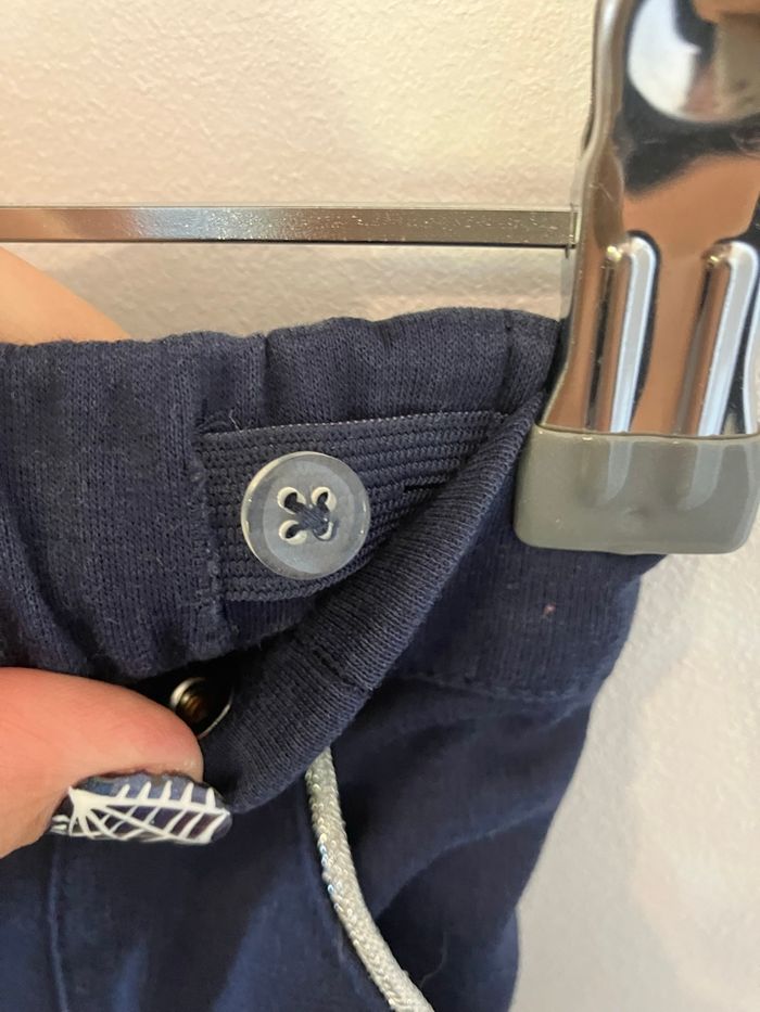 Pantalon chic bleu marine fille 8 ans sergent major - photo numéro 9