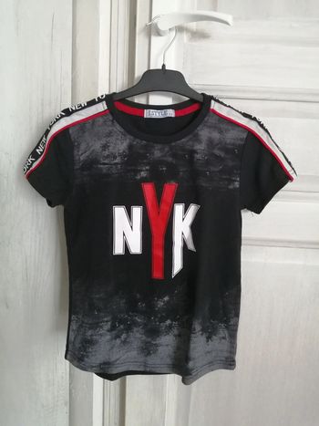 T-shirt garçon manches courtes