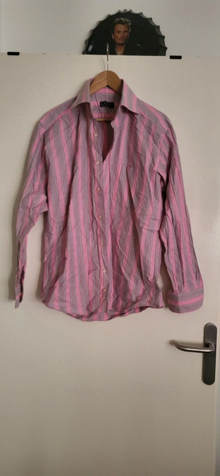 Chemise à rayure homme - photo numéro 10