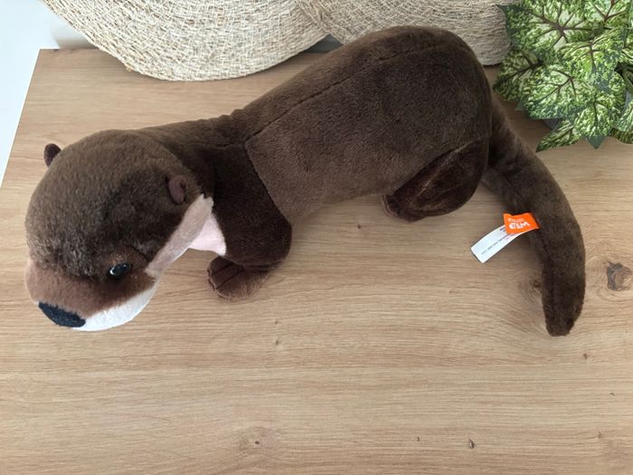 Neuf doudou loutre marron beige wild republic - photo numéro 2