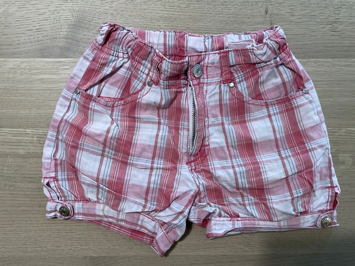Short rose et blanc kid kanaï 24 mois
