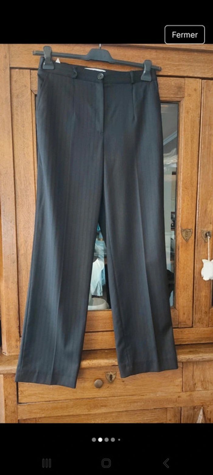 Pantalon Kingfield fr/be 40 noir lignées - photo numéro 2