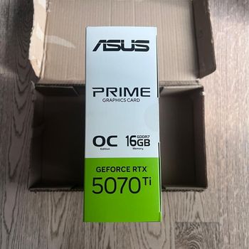 ASUS PRIME GEFORCE RTX 5070 TI OC EDITION 3 avec facture et GARANTIE A 580€