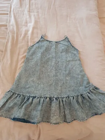 Robe en jean à volant shein