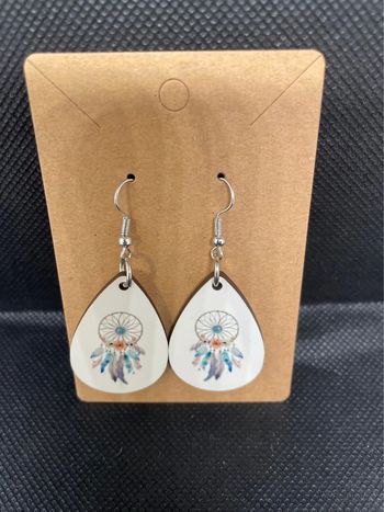 Boucle d’oreille attrape rêve