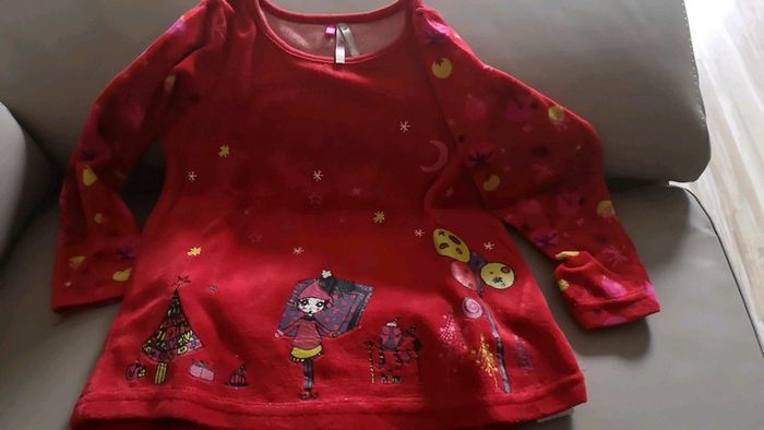 Pyjama fille 2 pièces Noël 24 mois - photo numéro 4