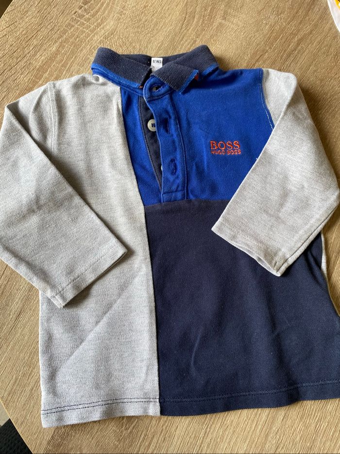 Polo manches longues Hugo boss