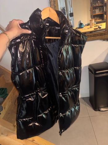 Veste sans manches brillant