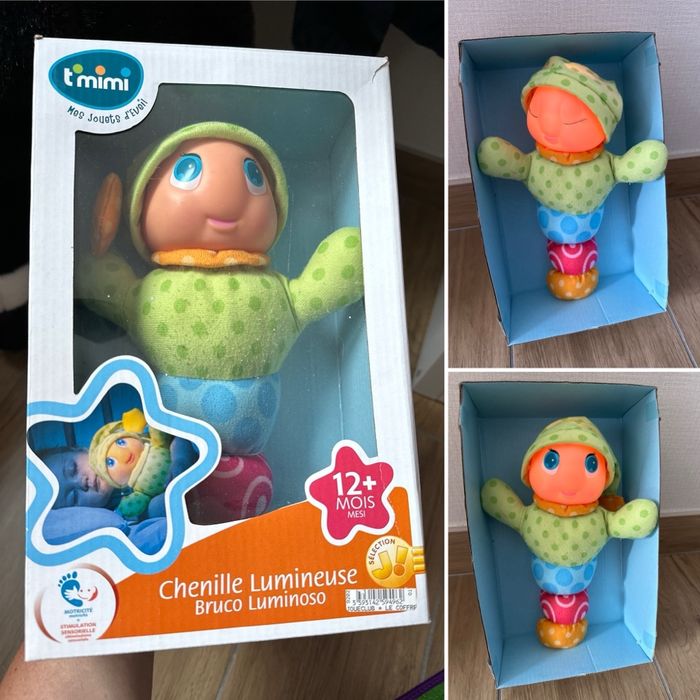 Luciole chenille lumineuse