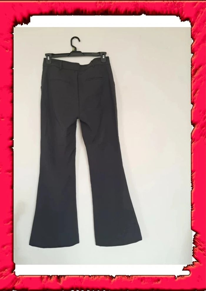 Elegant pantalon patte d'éléphant et fendu sur le bas - photo numéro 6
