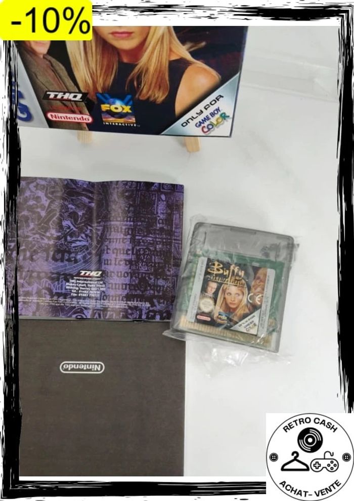 Jeu game boy color Buffy the vampire slayer complet eur - photo numéro 6