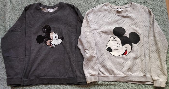 Lot de 2 pull mickey