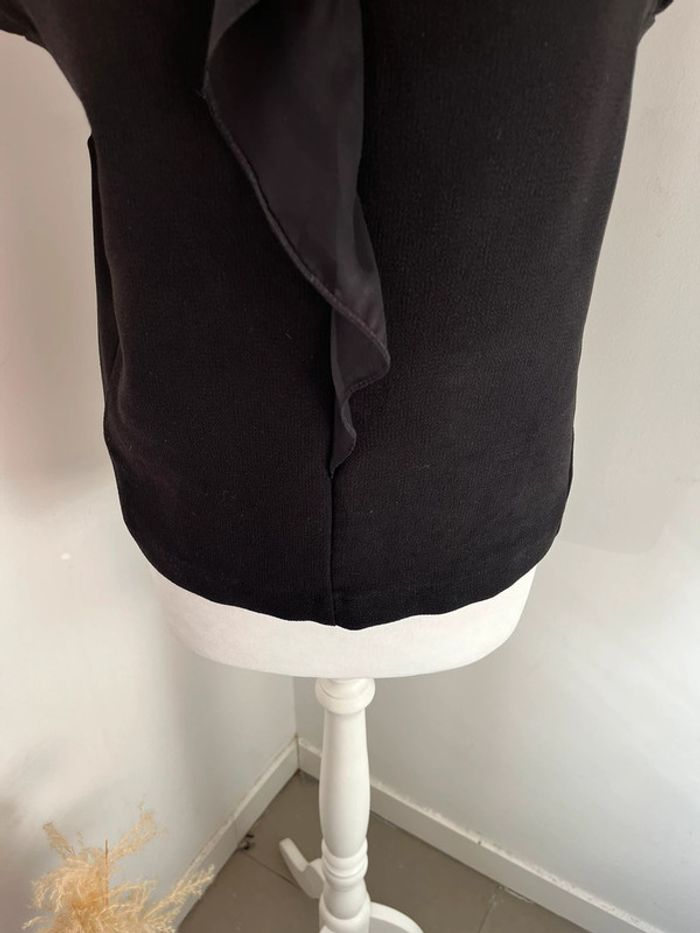 Blouse noire en soie Maje M - photo numéro 3