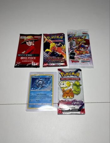 Lot 3 Boosters One Piece OP13 Pokémon TCG