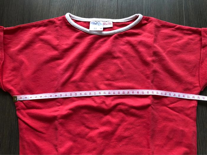 T-shirt Zara fille 2-3 ans coupe large - photo numéro 5