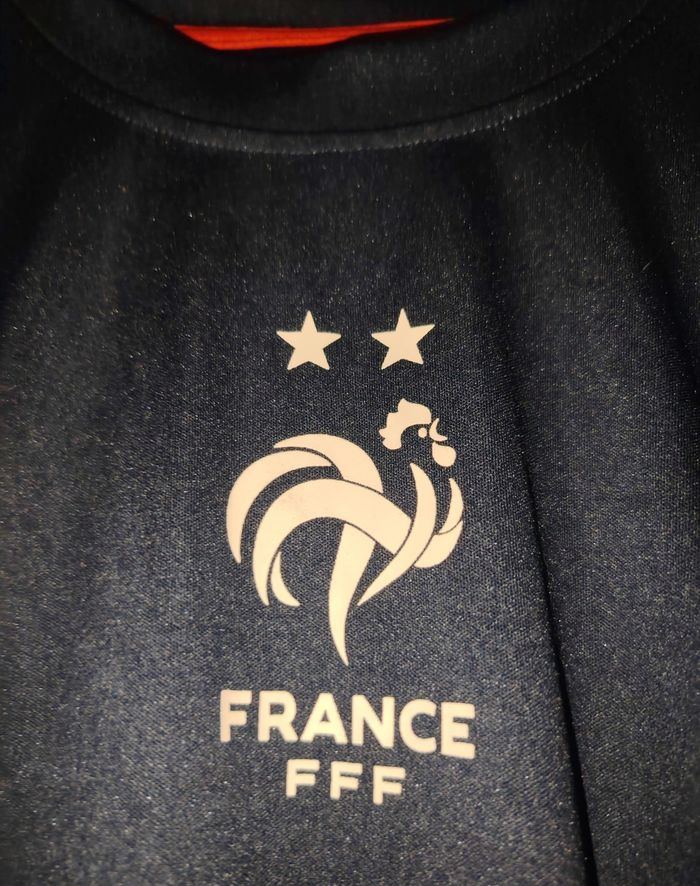 Tee shirt France FFF taille 14 ans - photo numéro 2