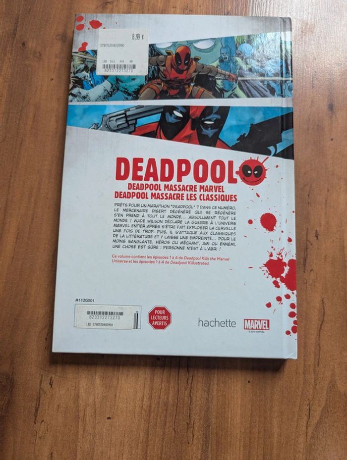 Livre deadpool la collection qui tue n°64 - photo numéro 3