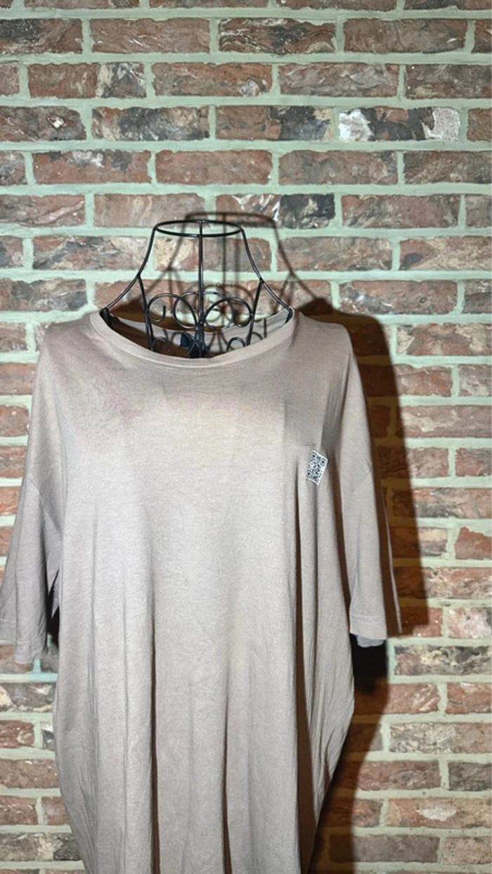 T-shirt brun à motifs H&M Taille XL - photo numéro 3